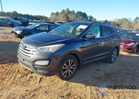 2015 Hyundai Santa Fe Sport 2.0L Turbo из США, поврежденный, VIN 5XYZU3LA2FG284400
